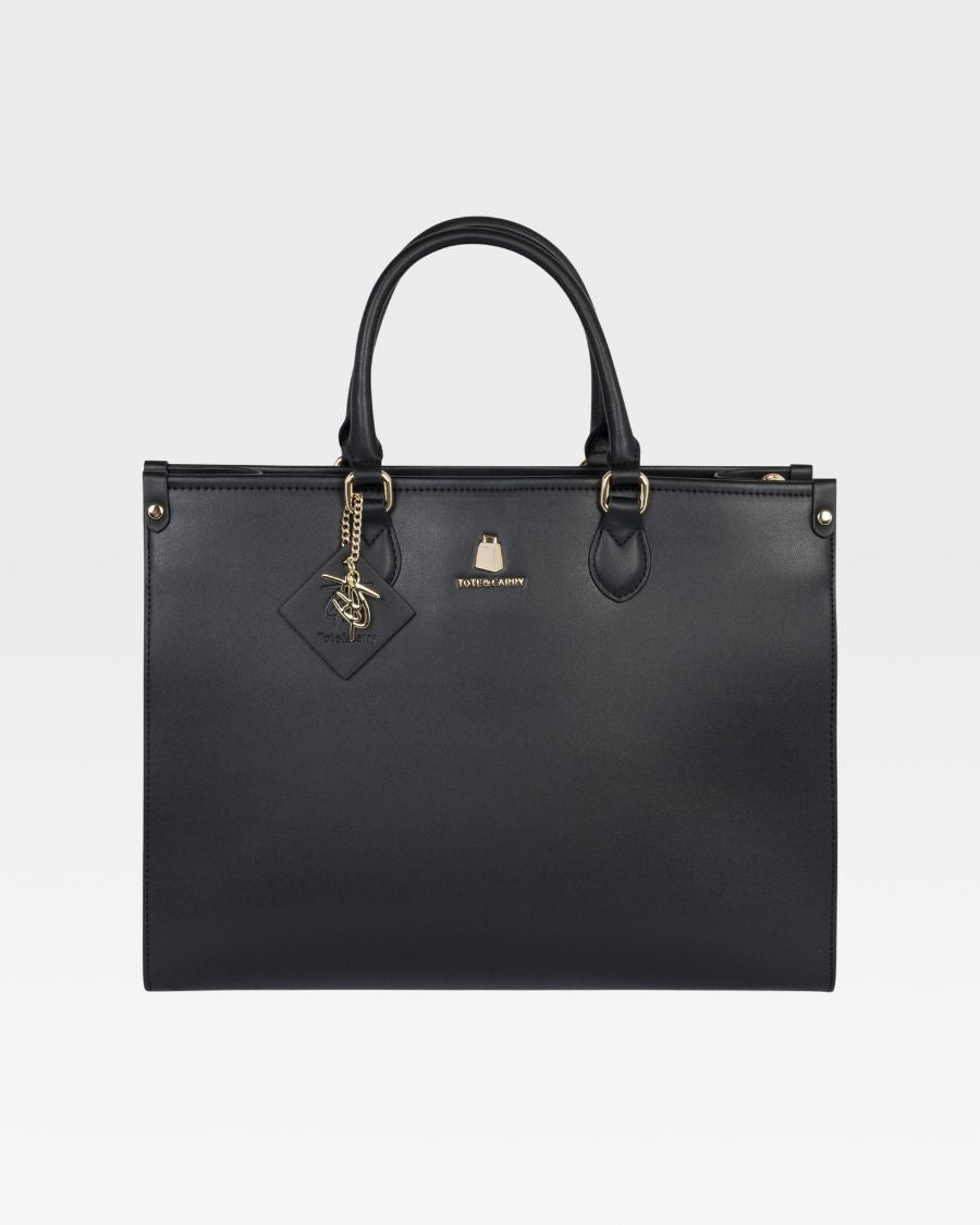 Mini Tote Bag in Black