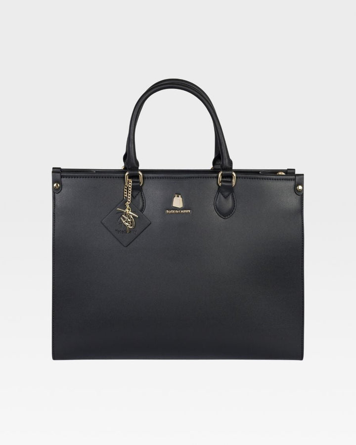 Mini Tote Bag in Black