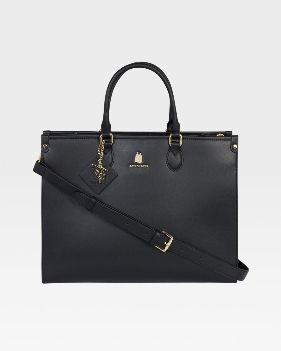 Mini Tote Bag in Black