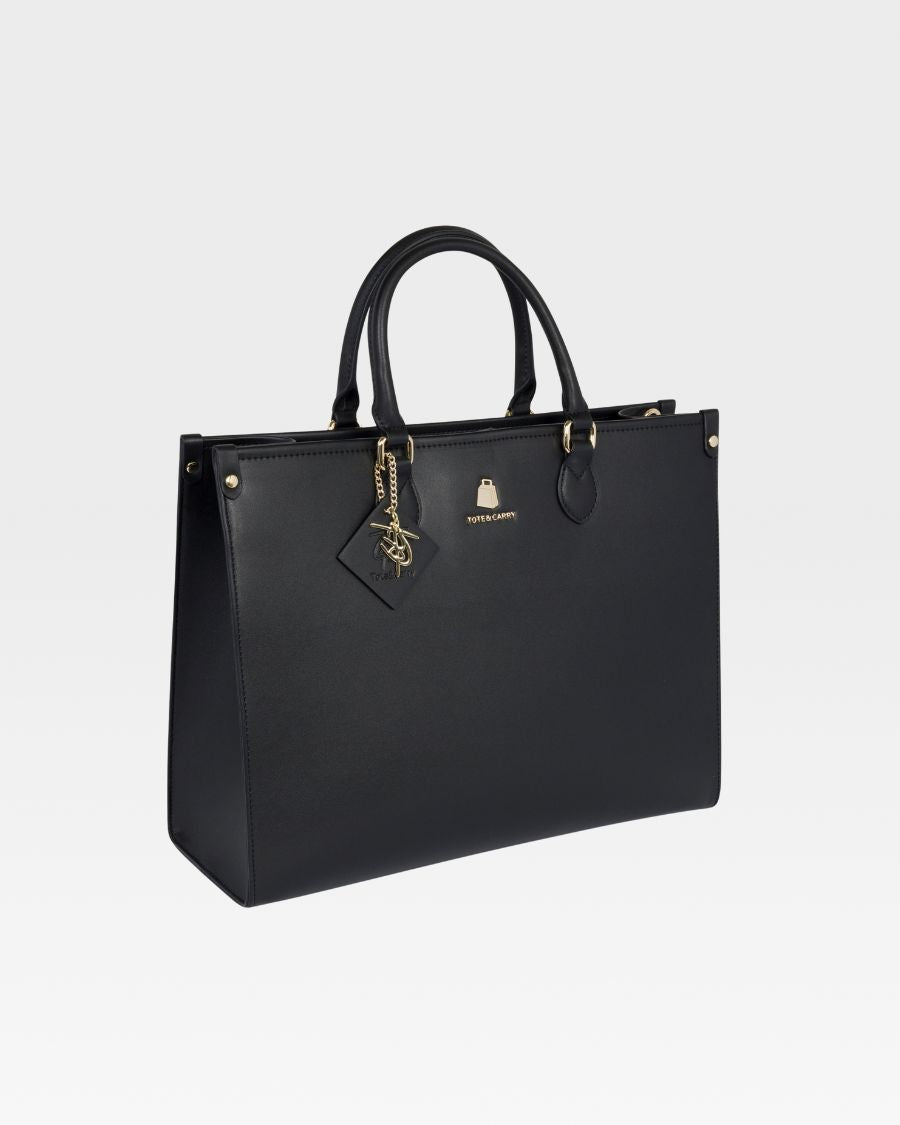 Mini Tote Bag in Black