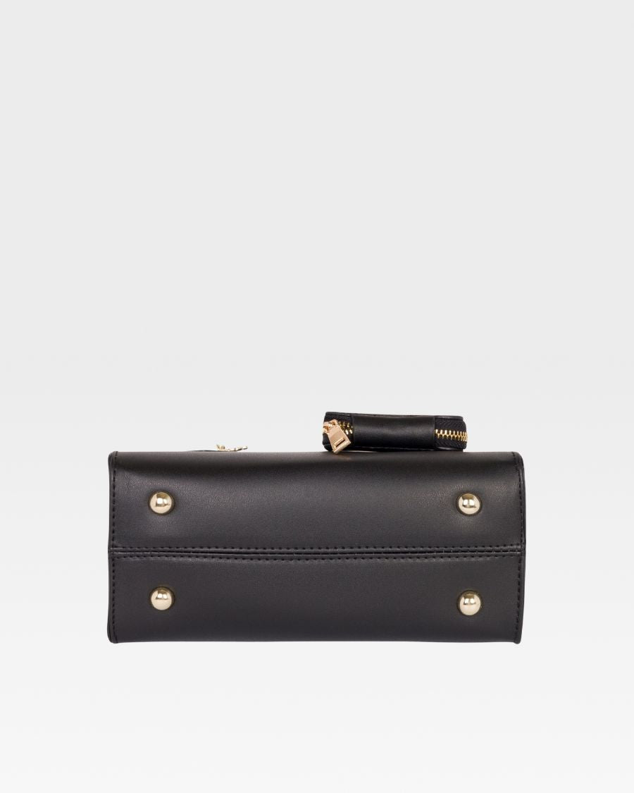 Mini Tote Bag in Black