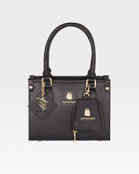 Lisse Mini Tote Bag in Black