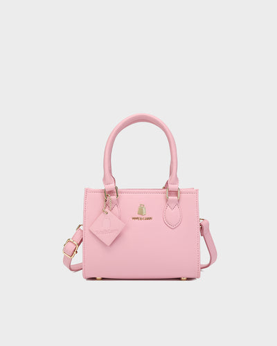 Lisse Mini Tote Bag in Bubble Gum TikTok