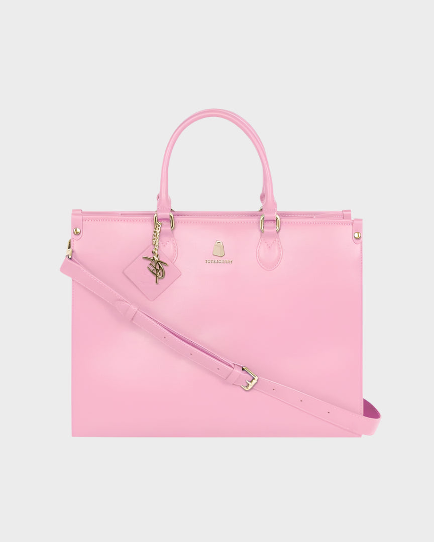 Lisse Mini Tote Bag in Bubble Gum