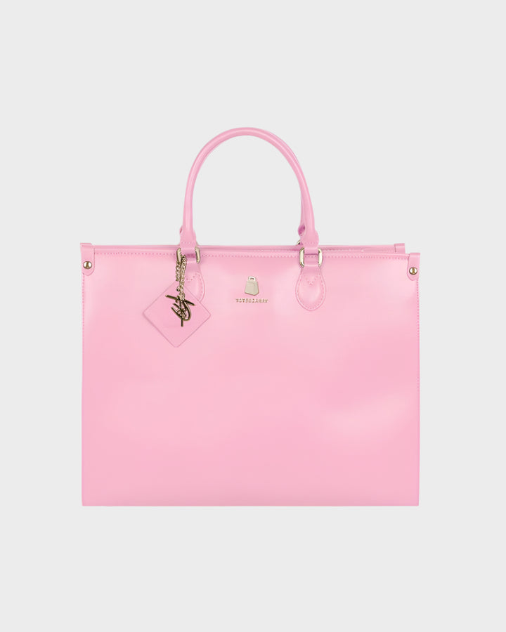Lisse Mini Tote Bag in Bubble Gum