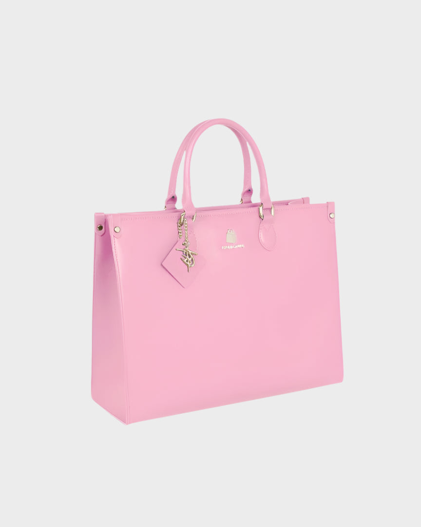 Lisse Mini Tote Bag in Bubble Gum