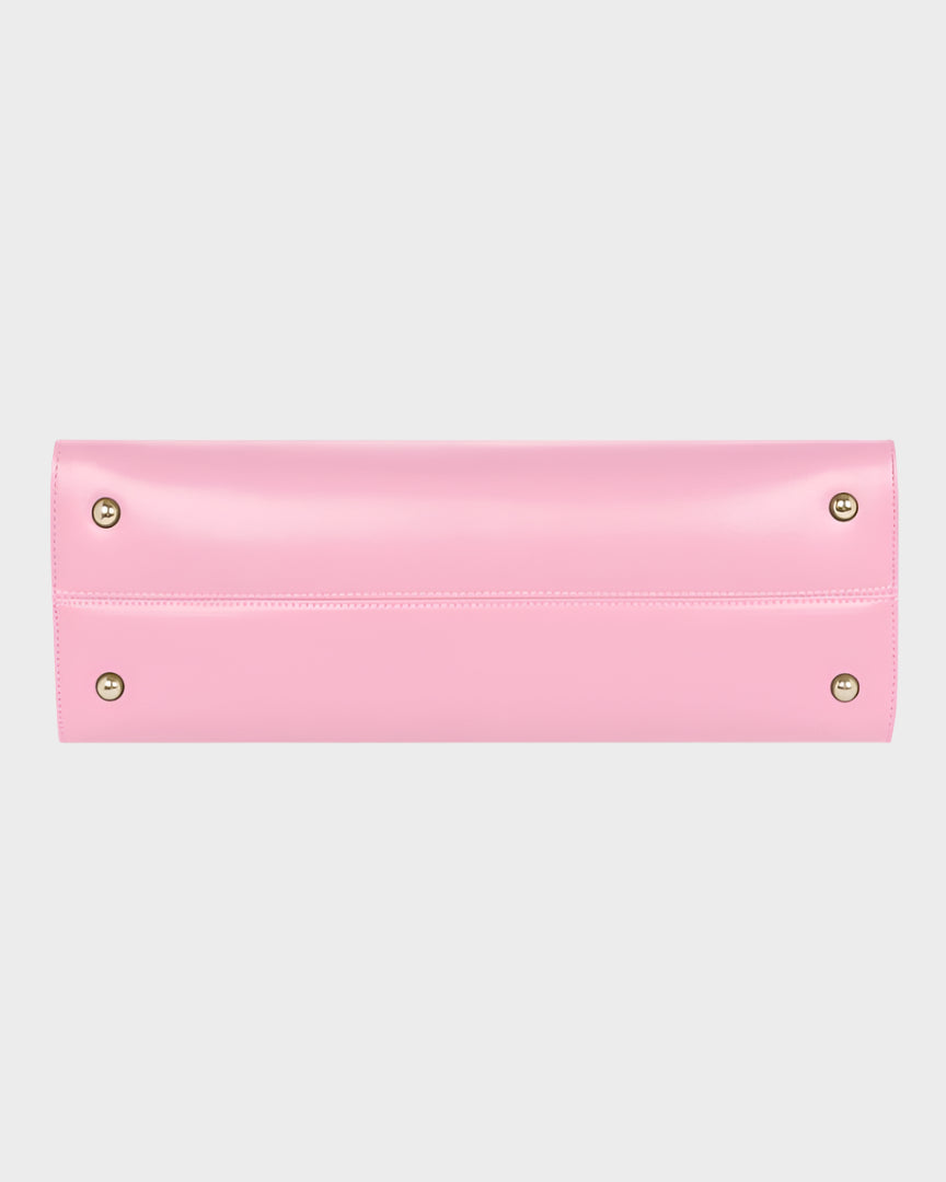 Lisse Mini Tote Bag in Bubble Gum