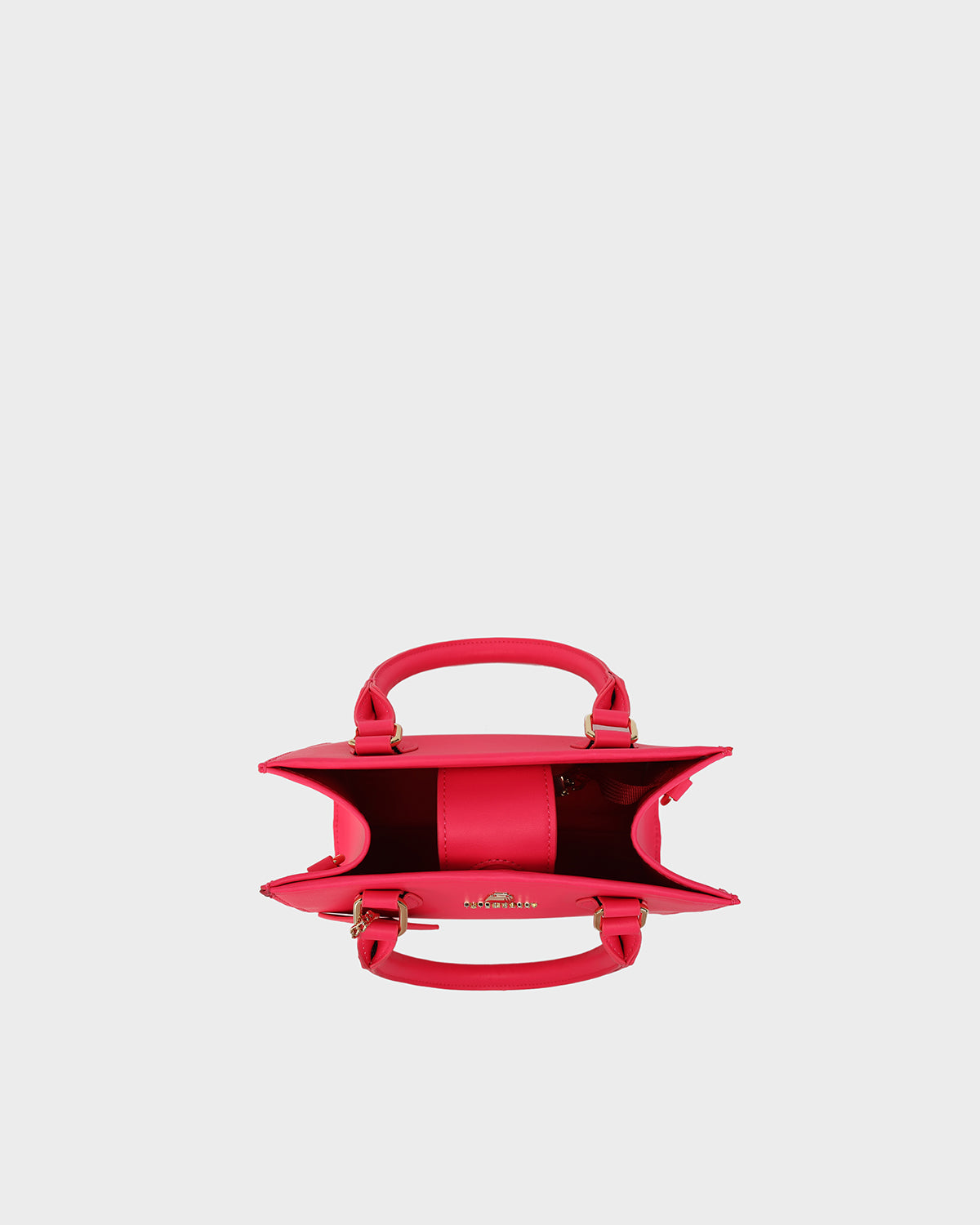 Lisse Mini Tote Bag in Neon Pink TikTok