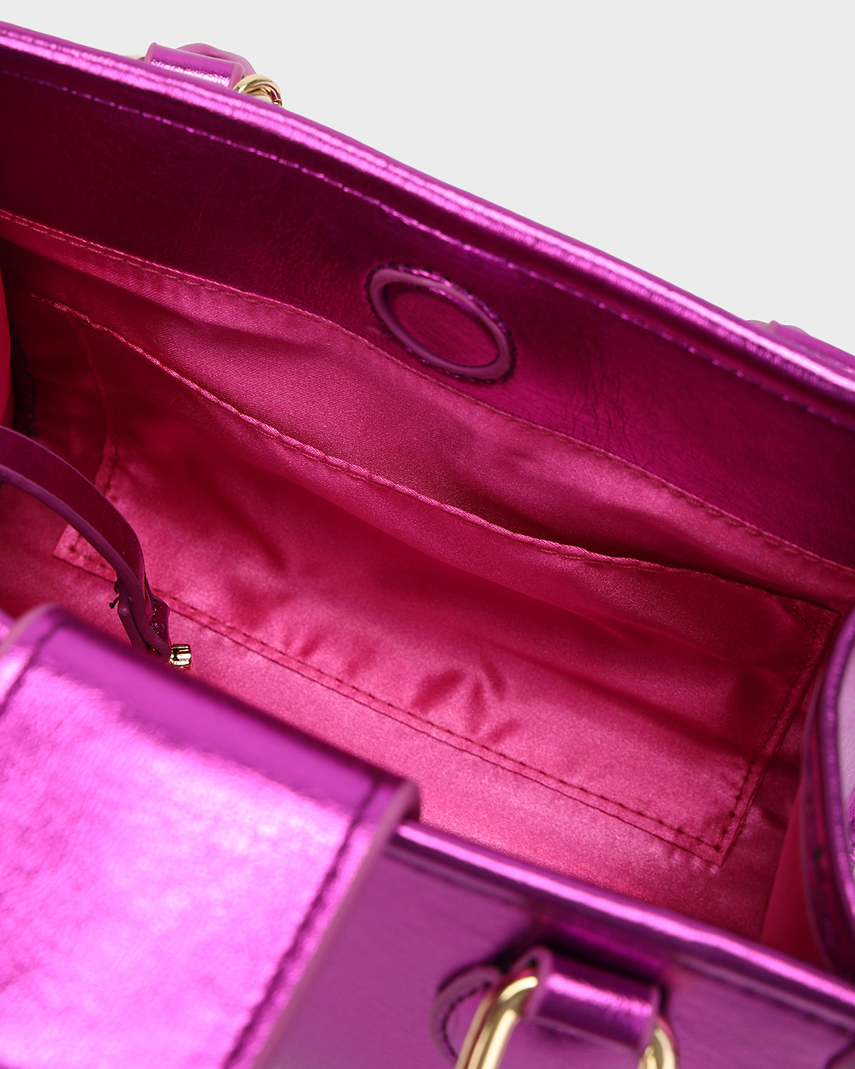 Lisse Mini Tote Bag in Pout Pink