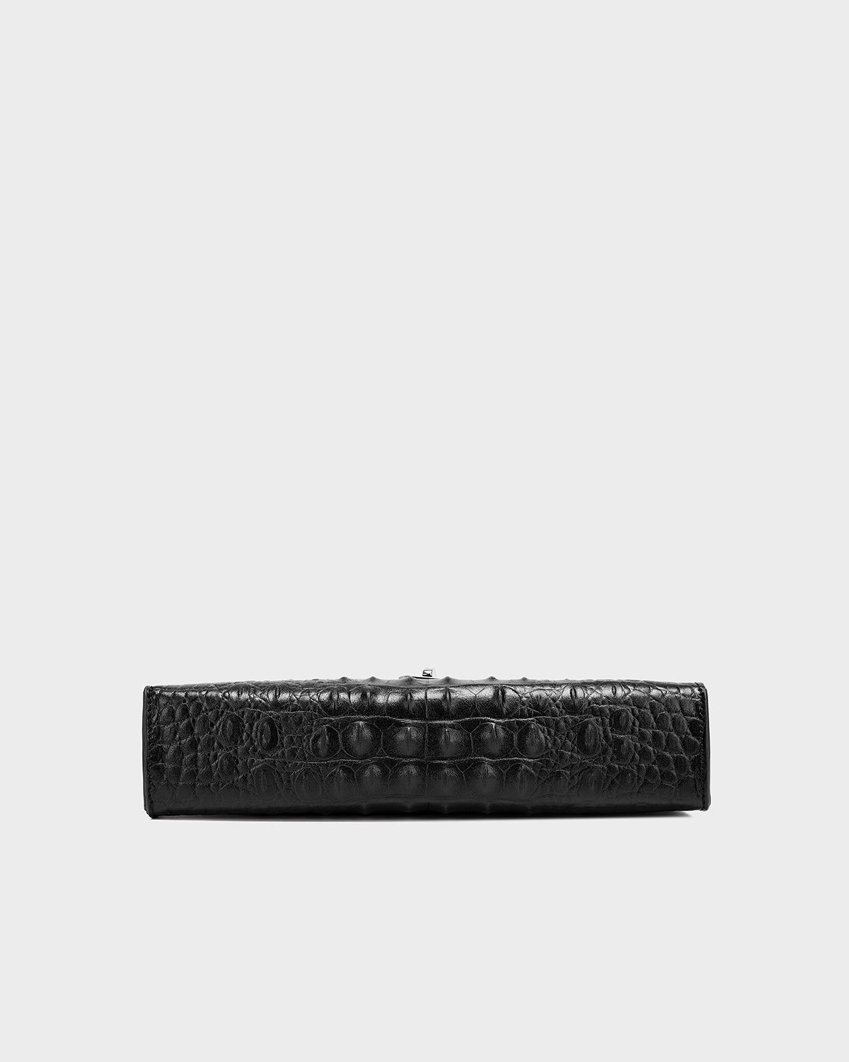 Luxury Heritage Handheld Clutch In Black