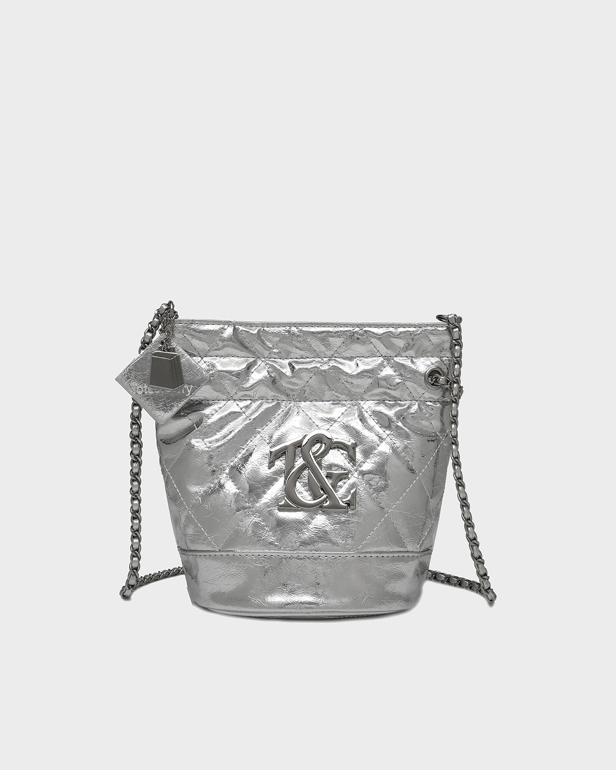 Metallic Magic Shoulder Bag in Silver