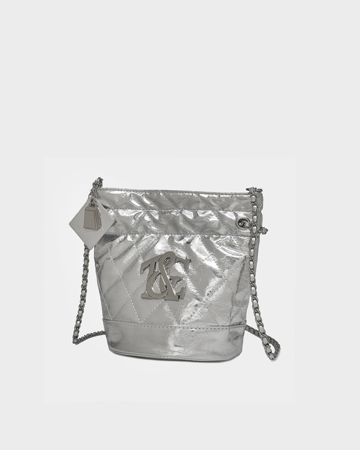 Metallic Magic Shoulder Bag in Silver