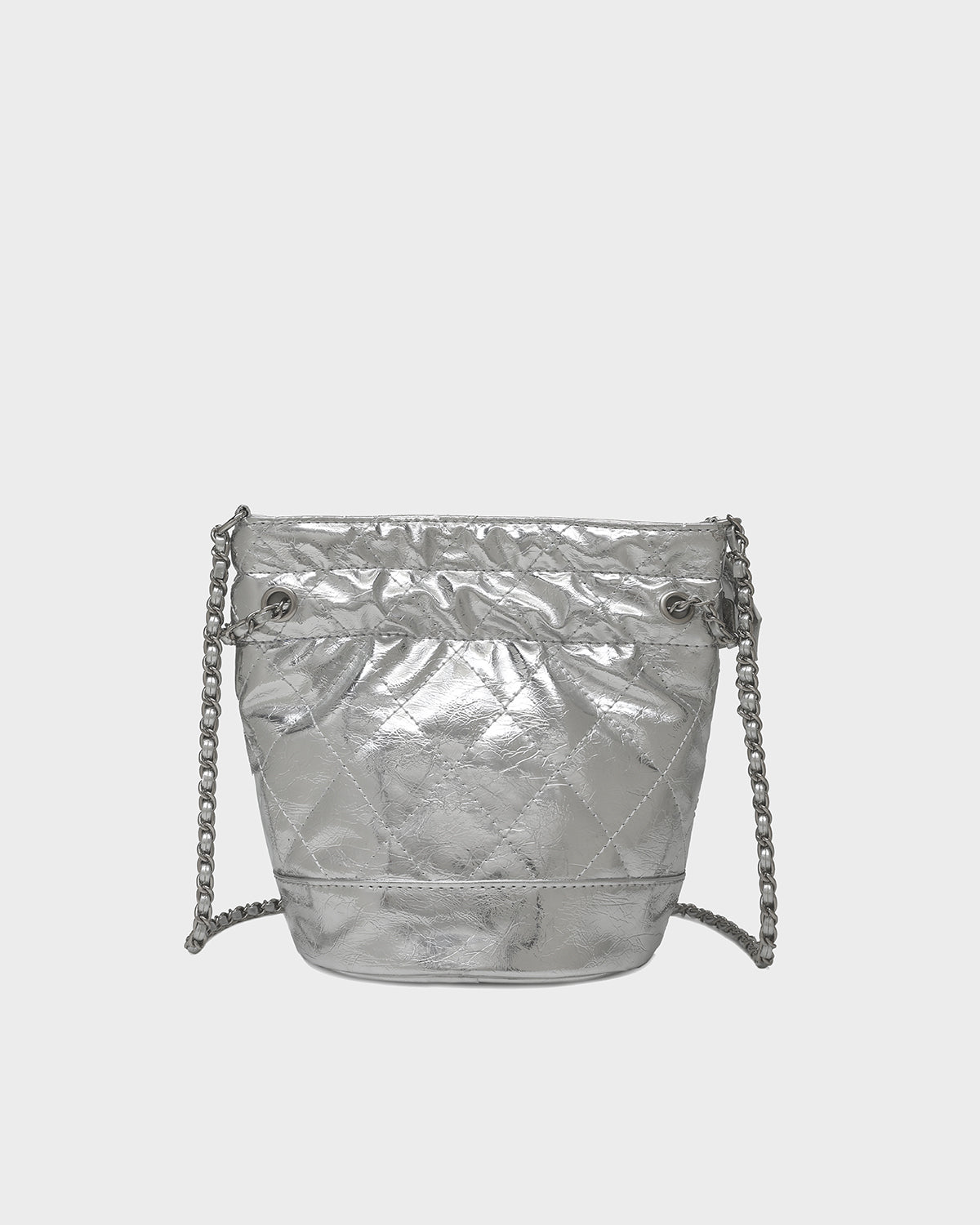Metallic Magic Shoulder Bag in Silver