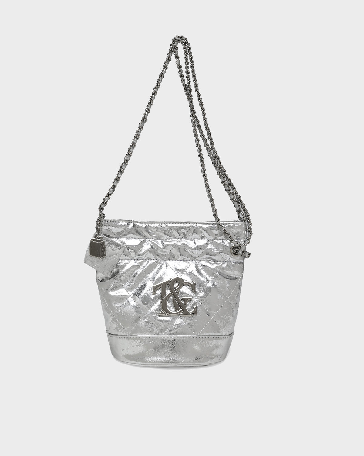 Metallic Magic Shoulder Bag in Silver