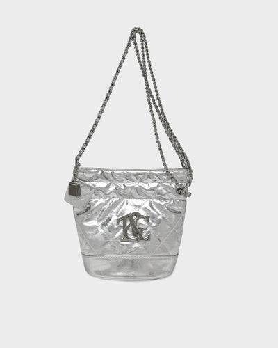 Metallic Magic Shoulder Bag in Silver