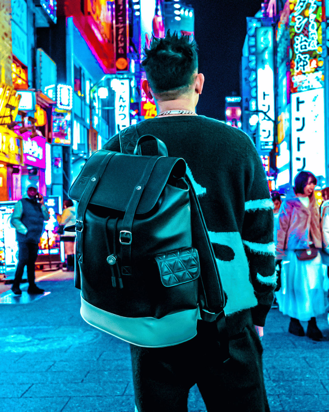 Multiway Jetsetter Backpack in Black