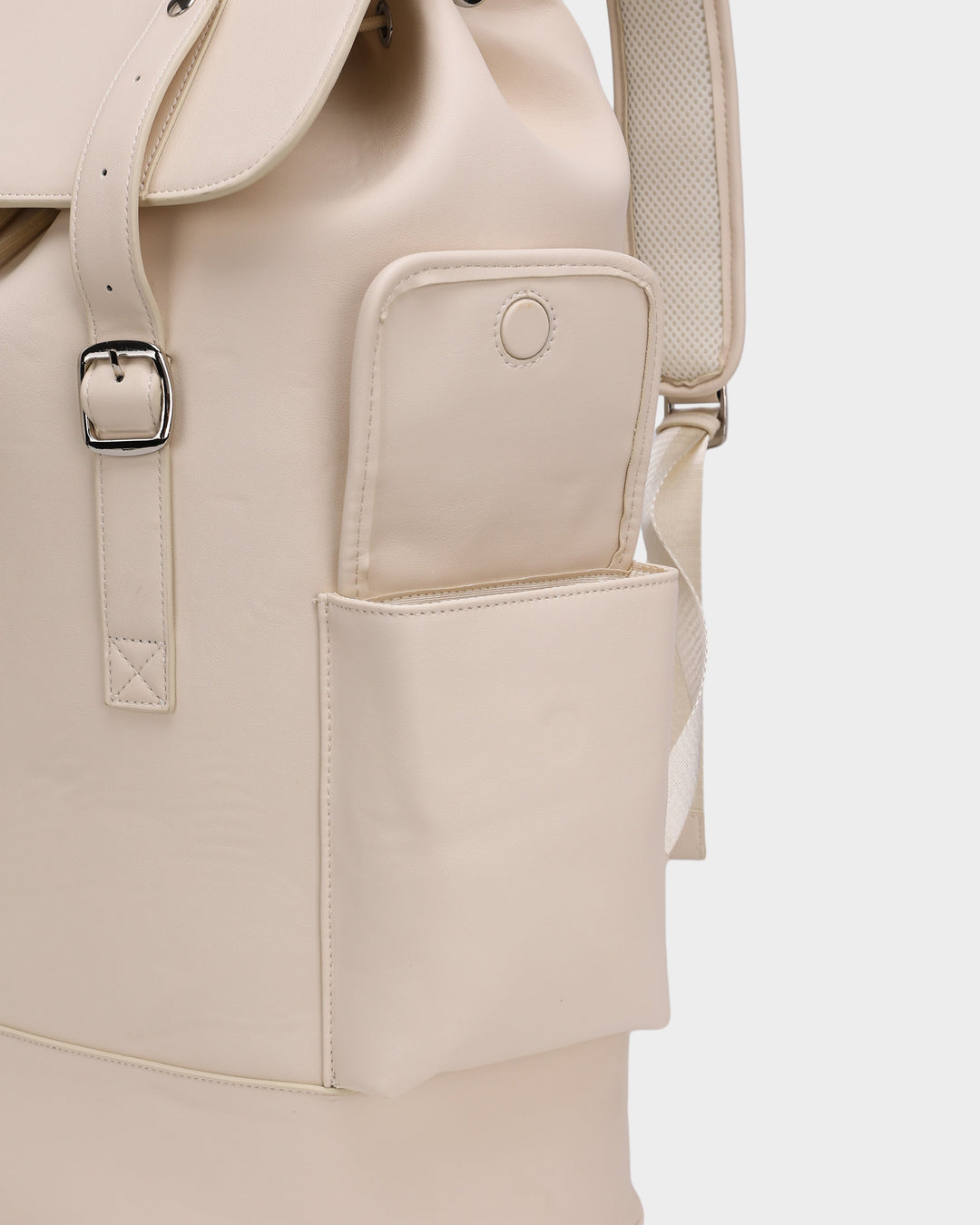 Wanderlust Backpack in Cream White