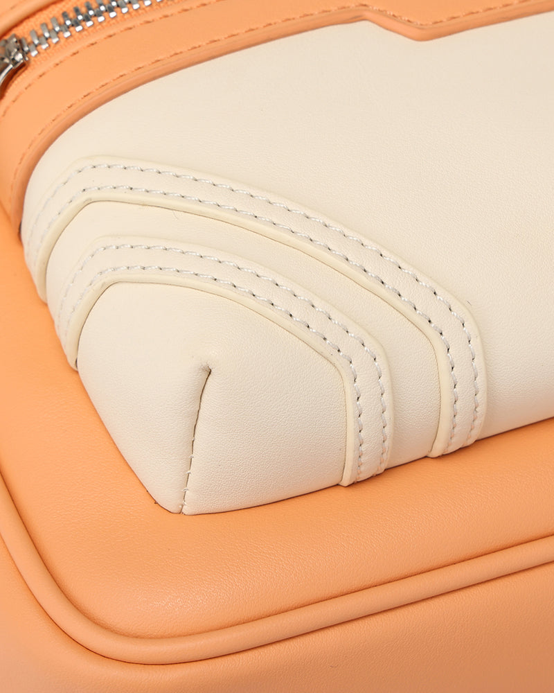 Trunk Messenger Bag in Orange