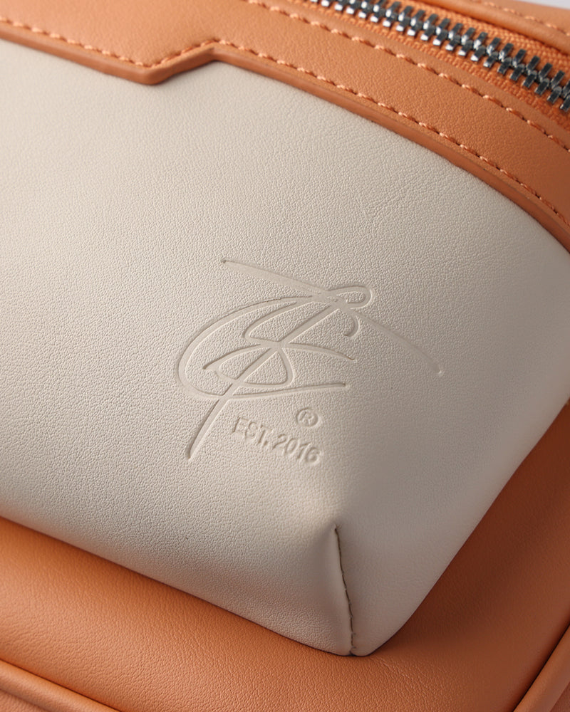 Trunk Messenger Bag in Orange