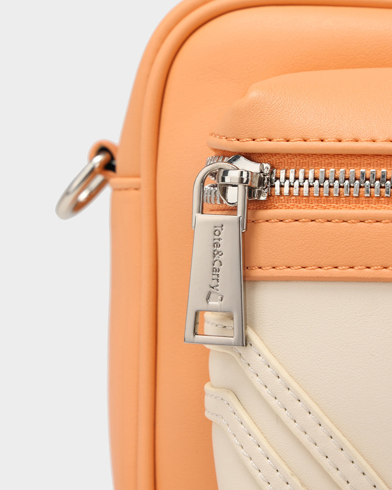 Trunk Messenger Bag in Orange