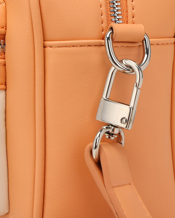 Trunk Messenger Bag in Orange