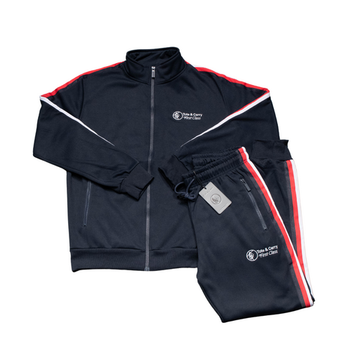 Navy First Class Full Zip Track Suit