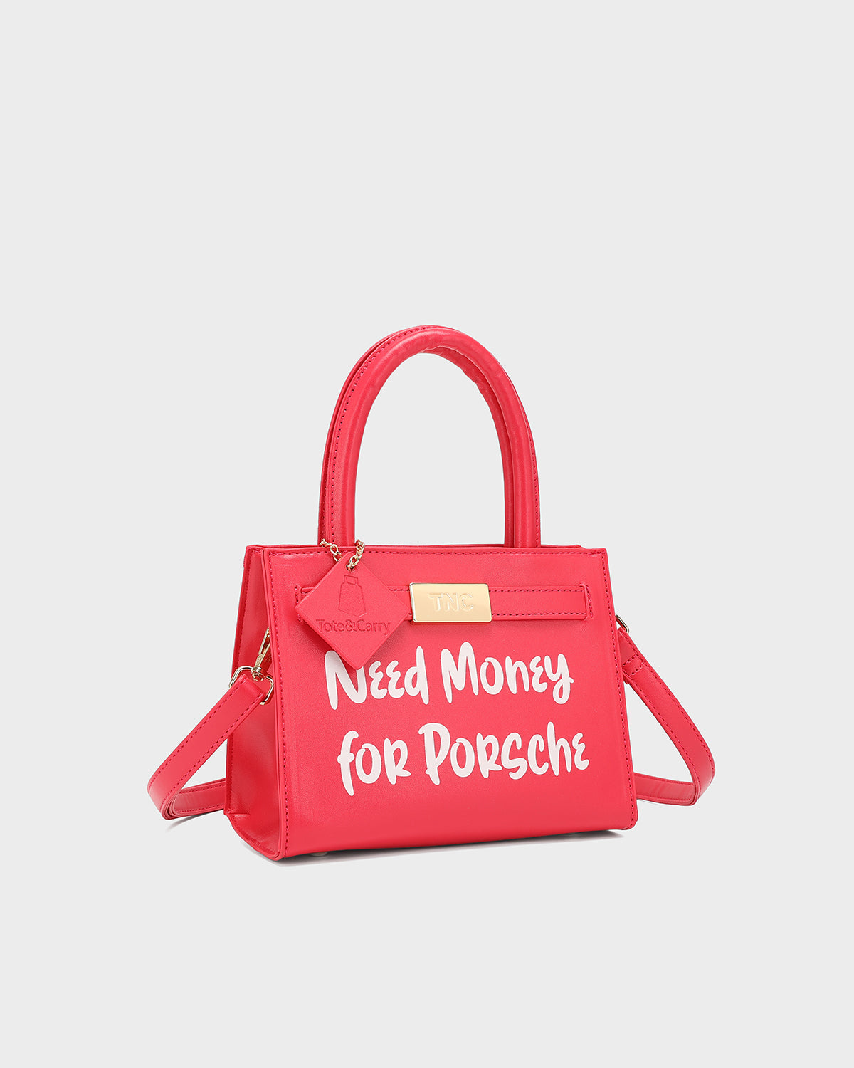 Need Money For Porsche Mini Tote in Baby Pink