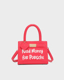 Need Money For Porsche Mini Tote in Baby Pink