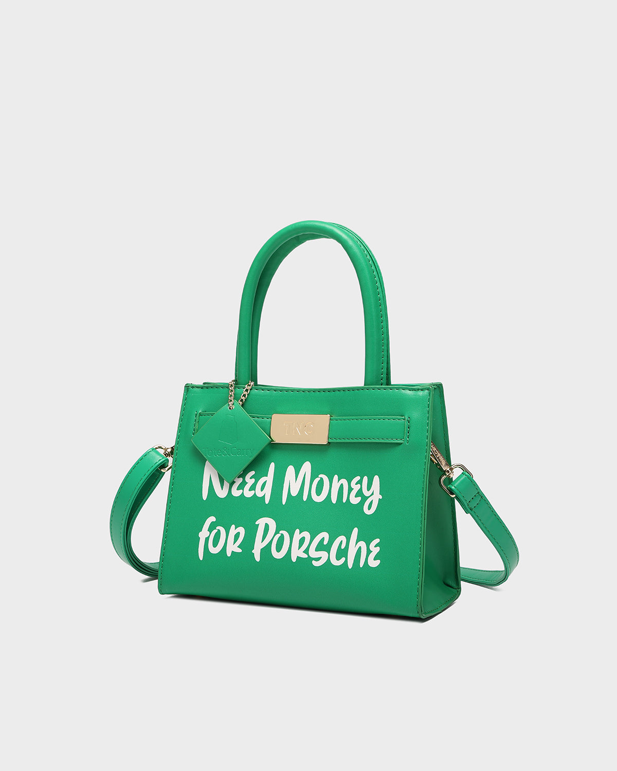 Need Money For Porsche Mini Tote in Green