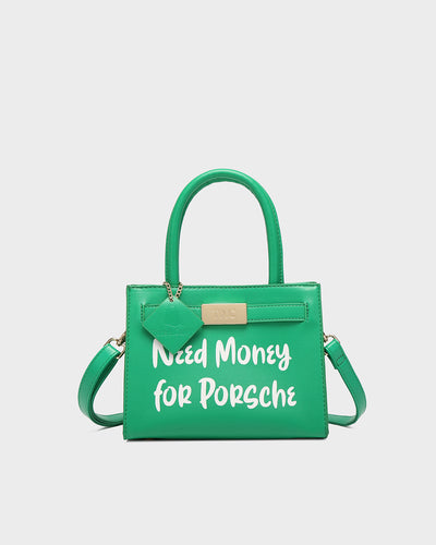 Need Money For Porsche Mini Tote in Green