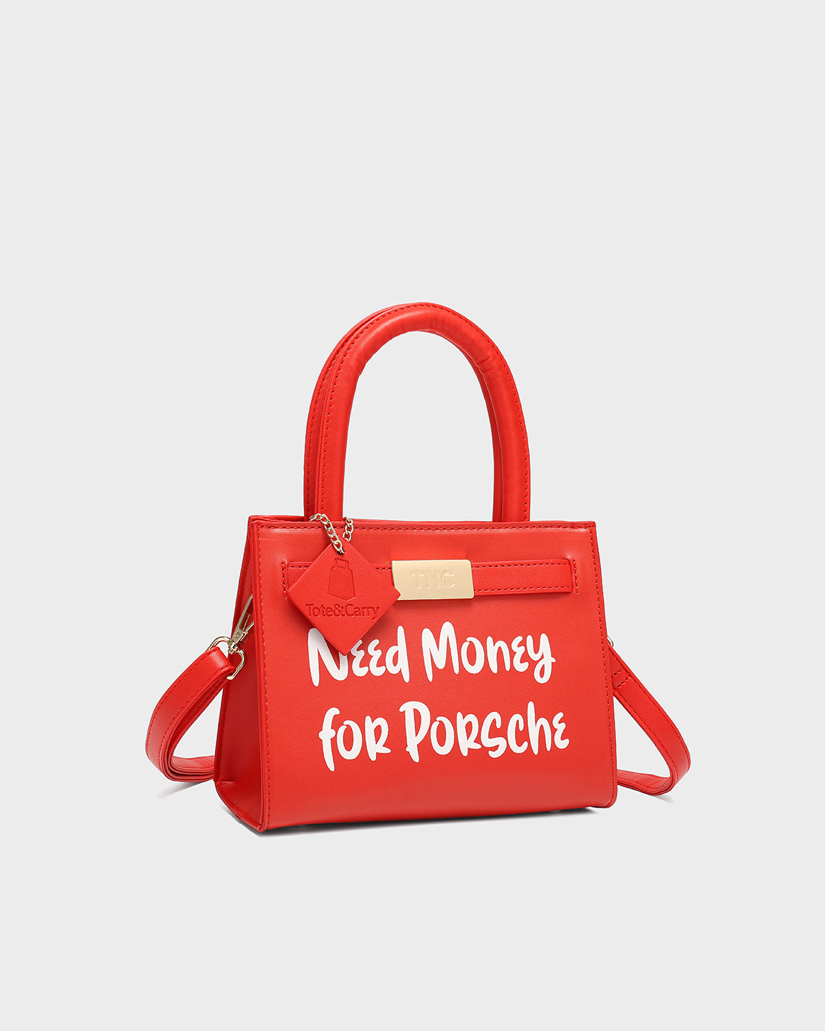 Need Money For Porsche Mini Tote in Red