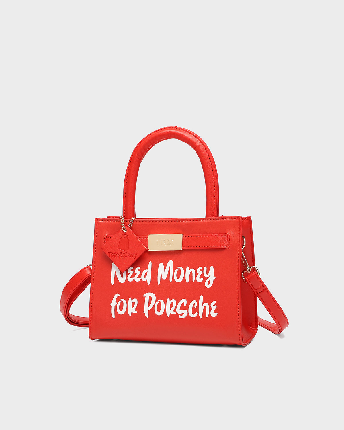 Need Money For Porsche Mini Tote in Red