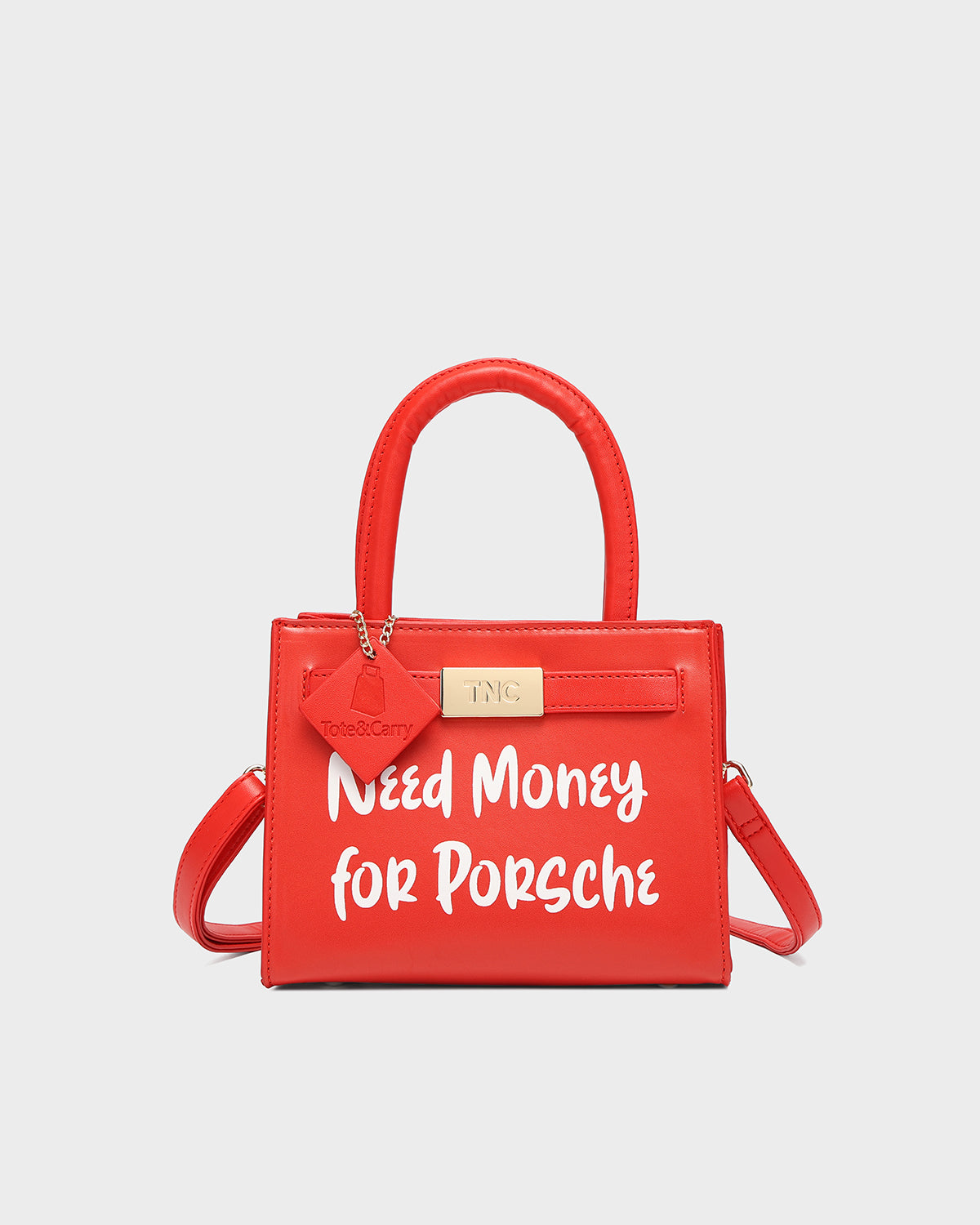 Need Money For Porsche Mini Tote in Red