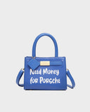Need Money For Porsche Mini Tote in Royal Blue