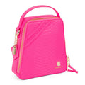Neon Pink Cowbell Purse