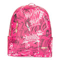 Neon Pink Graffiti Tombstone Backpack