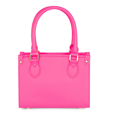 Neon Pink Mini Tote Bag