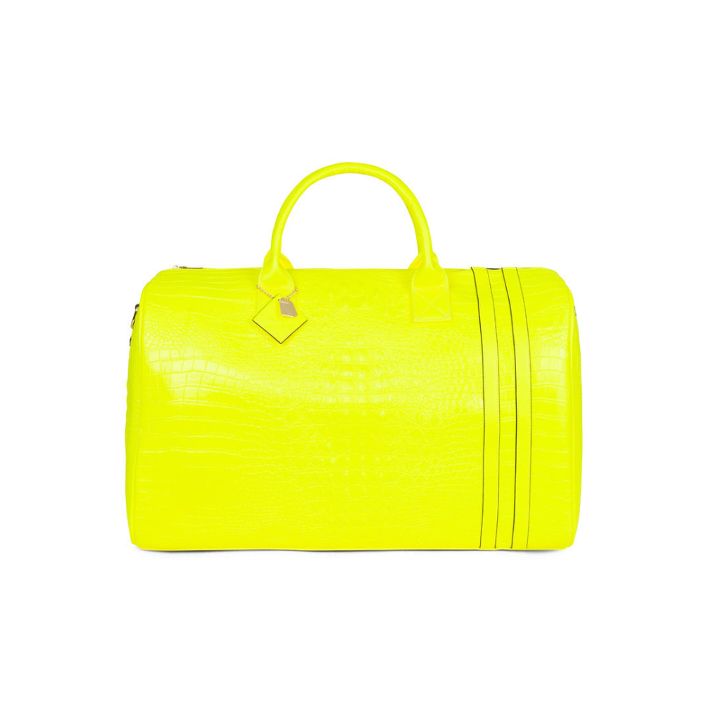 Neon yellow bag hotsell