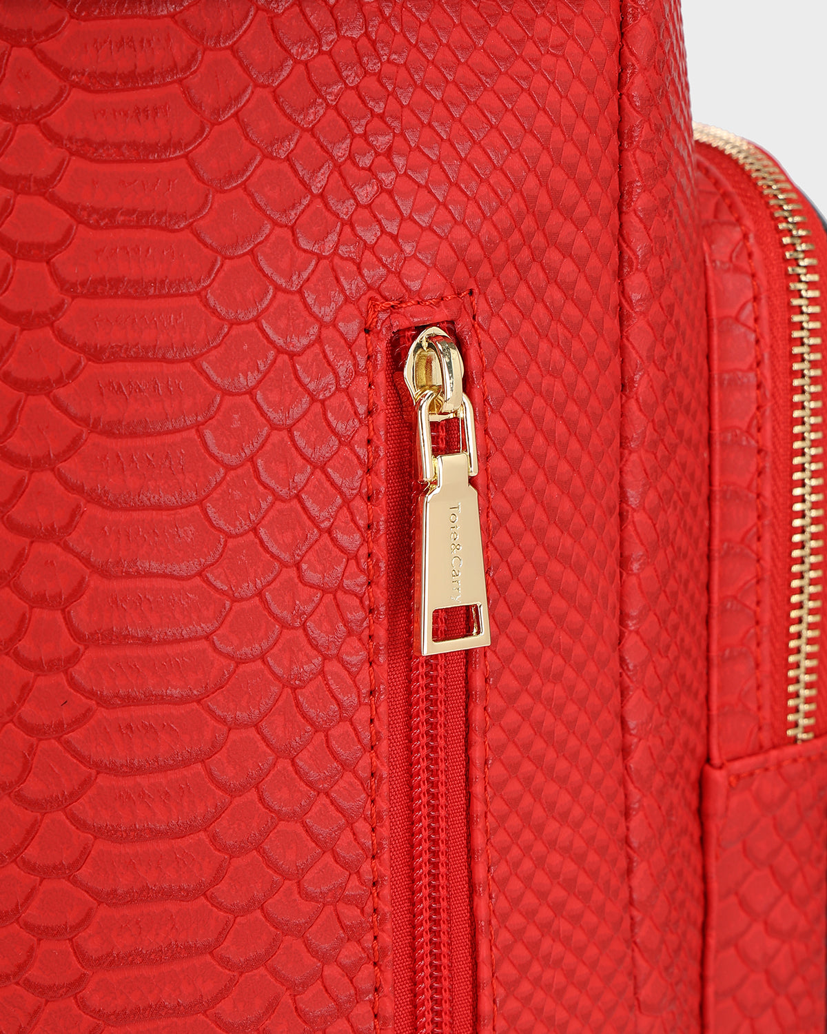 Noble Backpack in Black & Red