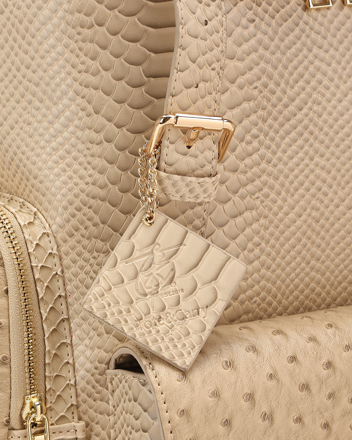 Noble Backpack in Tan Brown