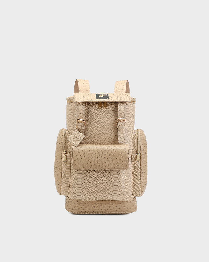Noble Backpack in Tan Brown