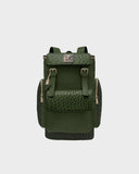 Journey Multi-Pocket Backpack in Olive