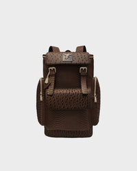 Journey Multi-Pocket Backpack in Brown