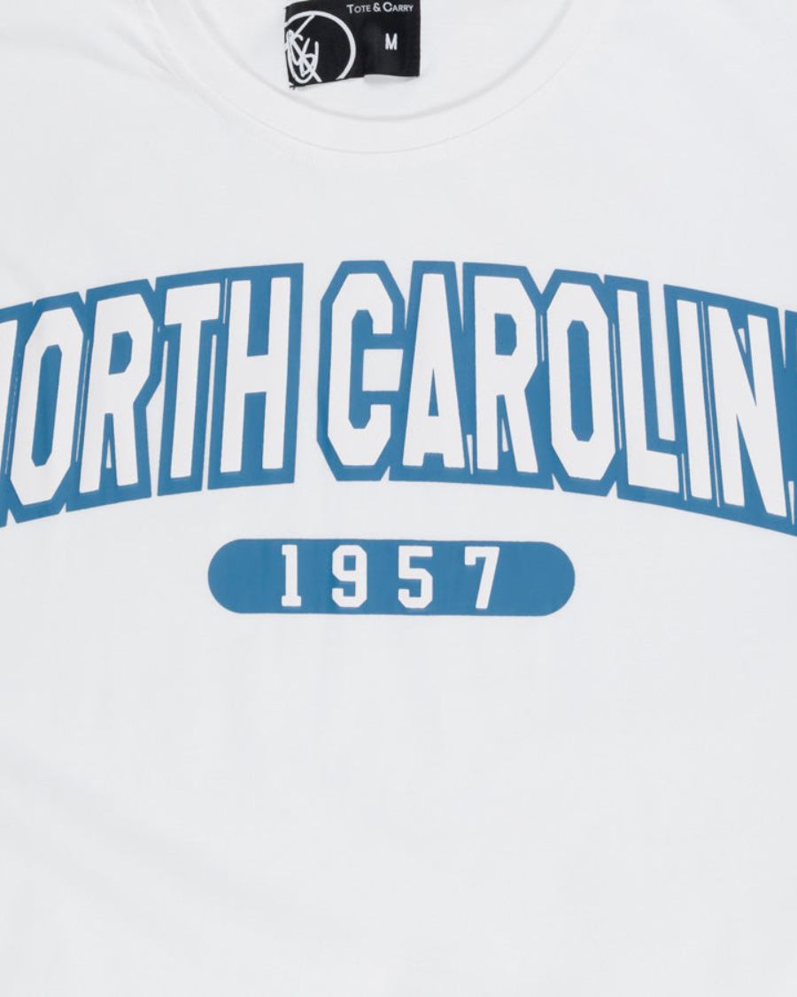North Carolina Classic White Tee