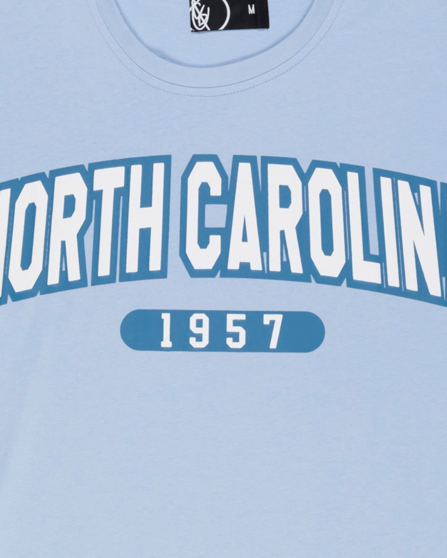North Carolina Panther Sports Baby Blue Fresh Tee