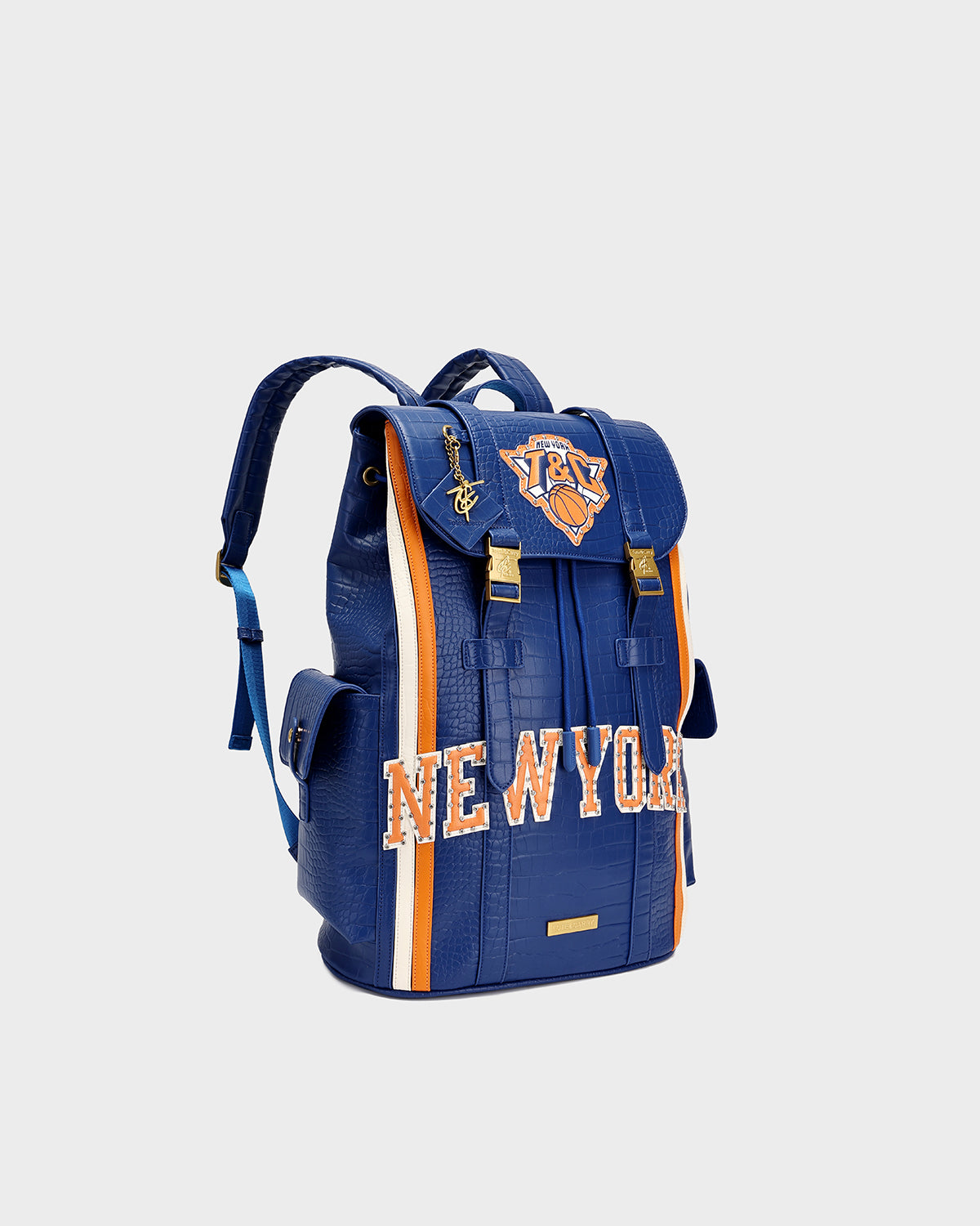 NY Onyx Travel Set in Blue & Orange