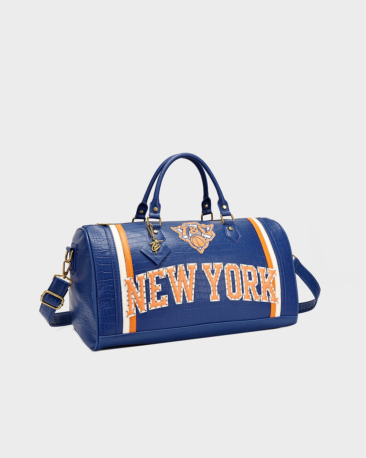 NY Onyx Travel Set in Blue & Orange