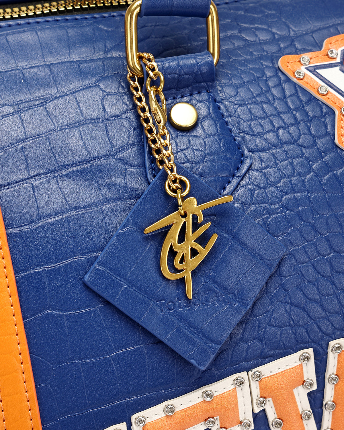 NY Onyx Travel Set in Blue & Orange