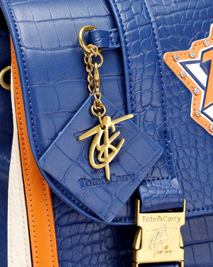 NY Onyx Travel Set in Blue & Orange