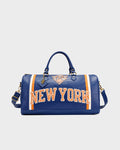 NY Onyx Duffle Bag in Blue & Orange